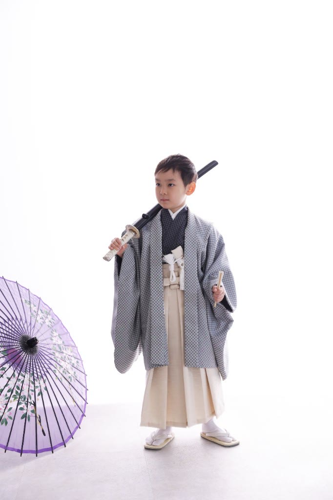 七五三 男の子 袴 スタジオ撮影 八王子