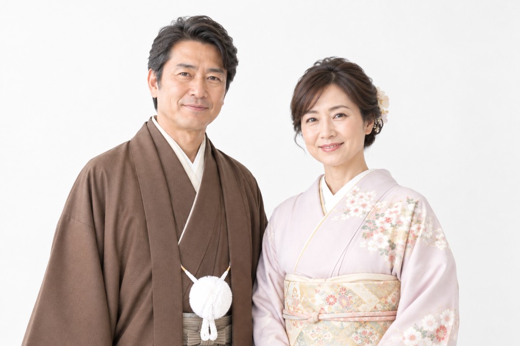お父様・お母様の着物レンタル無料